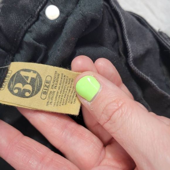 Grindhouse Distressed Black Jeans. - Picture 7 of 7